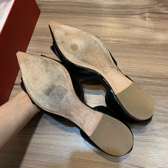 Roger Vivier Soft Gommettine No Pleat Dorsay Flats - Picture 7 of 16